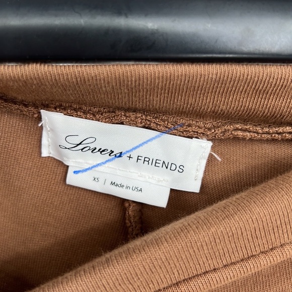 Lovers and Friends Hollie Short in Warm Tan - Picture 6 of 6